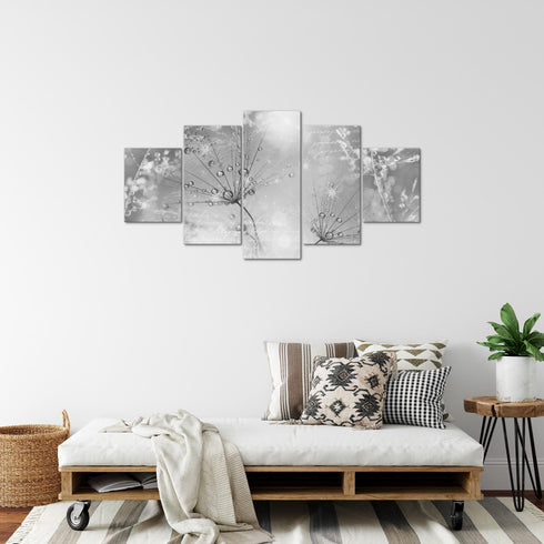 Wandbilder Wohnzimmer XXL Pusteblume Moderne Bild Gräser